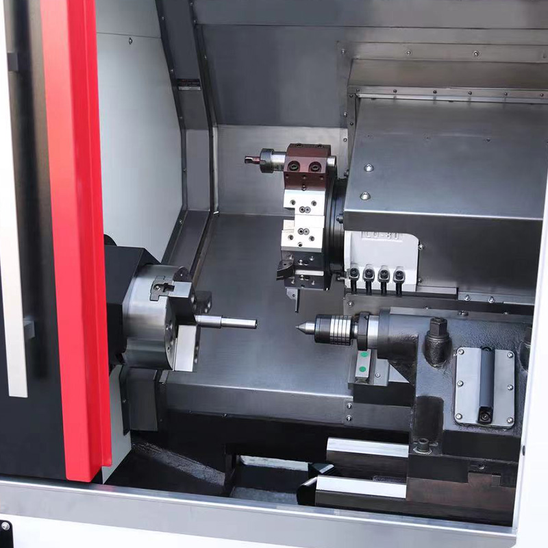 Performance Development of Gang Type CNC Lathe